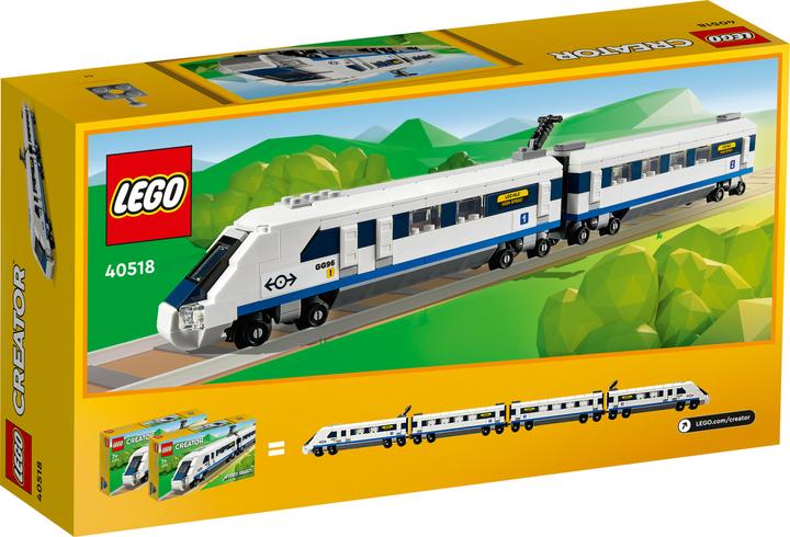 Actual product image LEGO High-speed train (40518, LEGO Creator 3-in-1)