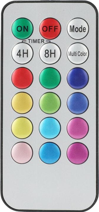 Produktbild H & S Collection LED-Lampen 4er-Set mit Farbwechsel