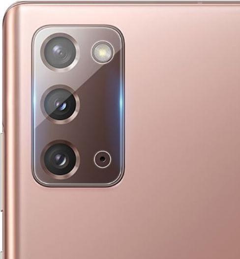 Actual product image Nillkin InvisiFilm AR Series camera protection glass (1 Piece, Samsung Galaxy Note 20)