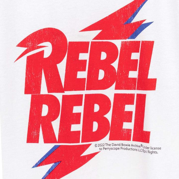 Actual product image David Bowie Rebel Rebel TShirt (140)