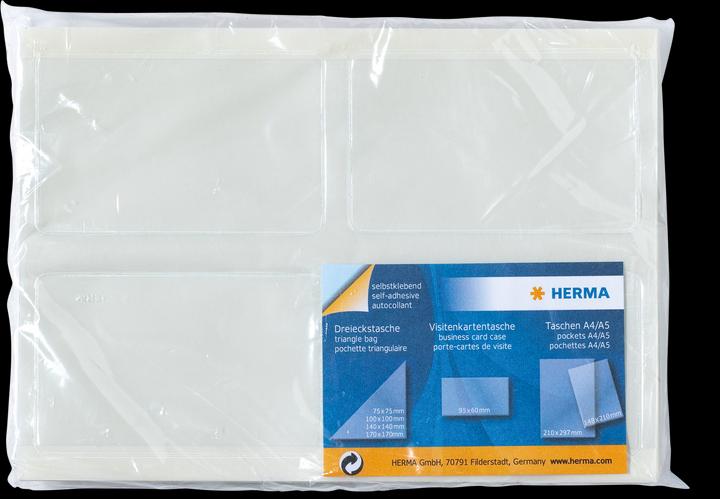 Actual product image HERMA Business card pockets (95 x 60 mm)