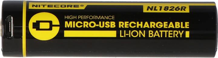 Image du produit Nitecore 18650 Batterie USB 2600mAh NL1826r