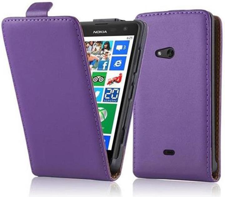 Actual product image Cadorabo Flip Smooth Cover (Nokia Lumia 625)