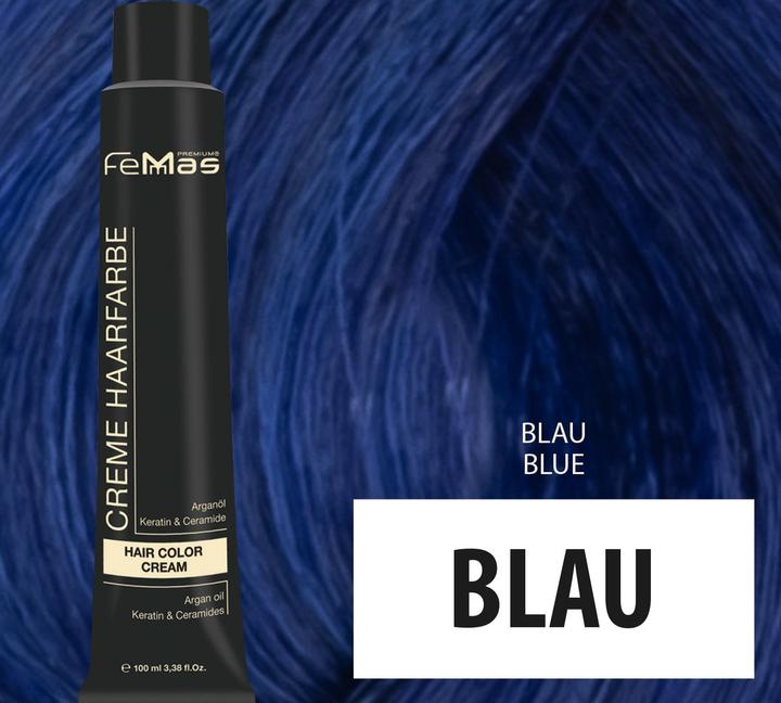 Produktbild FemMas Blau) Haarfarbe Pure & Mix 100ml (100ml)