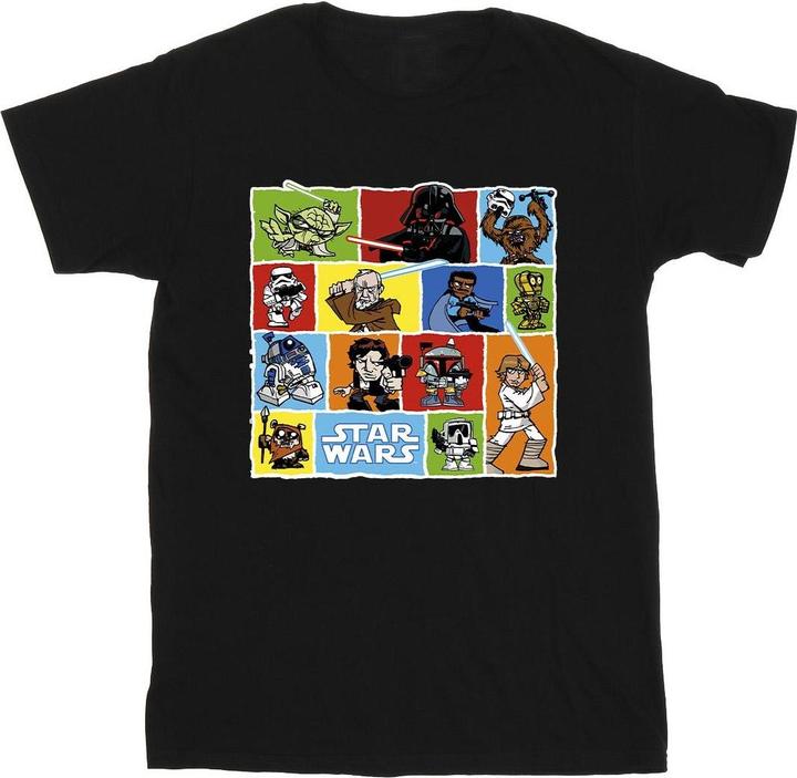 Produktbild Star Wars Comic Drawing Montage TShirt (M)
