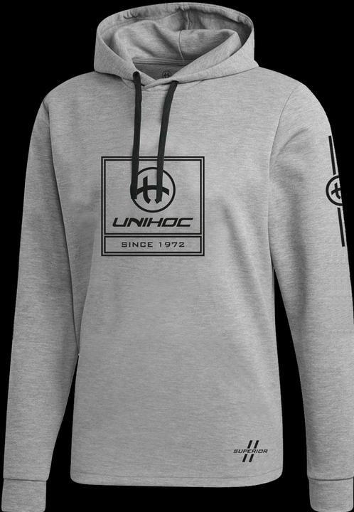 Produktbild Unihoc Hoodie Superior grau (XS)