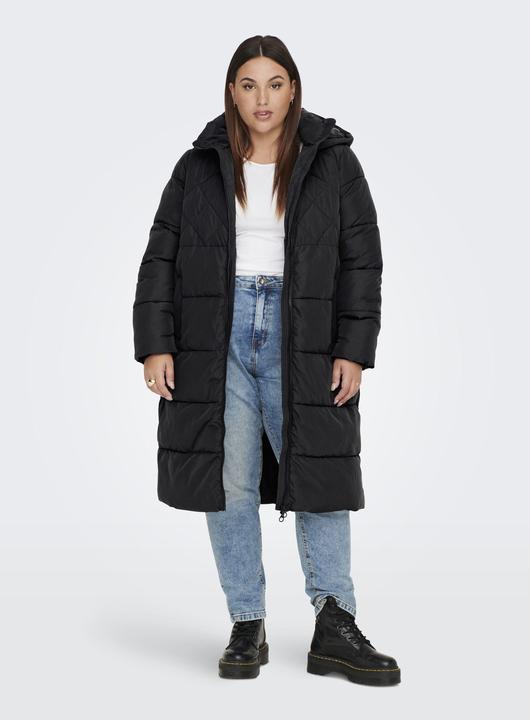 Produktbild Only Curvy gesteppte Kapuzen Mantel (44)