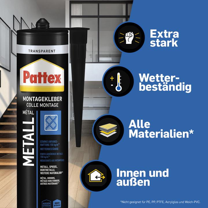 Image du produit Pattex Montage métal (325 g)