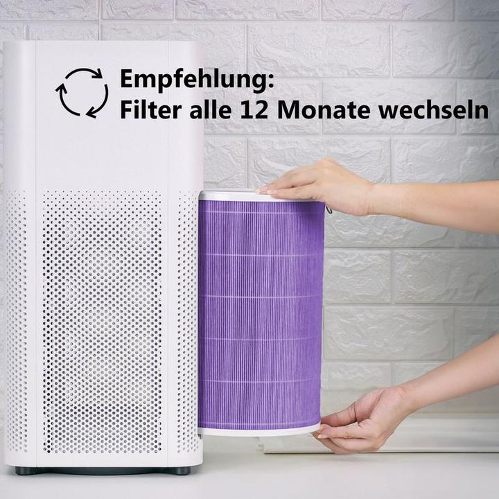 Actual product image Hermex Alternative HEPA & activated carbon filter set for Xiaomi Mi Air Purifier 3C (1 x)
