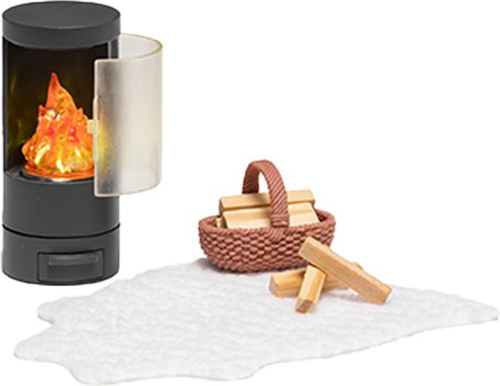 Actual product image Lundby Doll's house accessories fireplace set