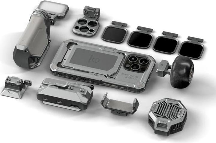 Actual product image Tilta Khronos Ultimate Kit for iPhone 15 Pro Max (Cage)