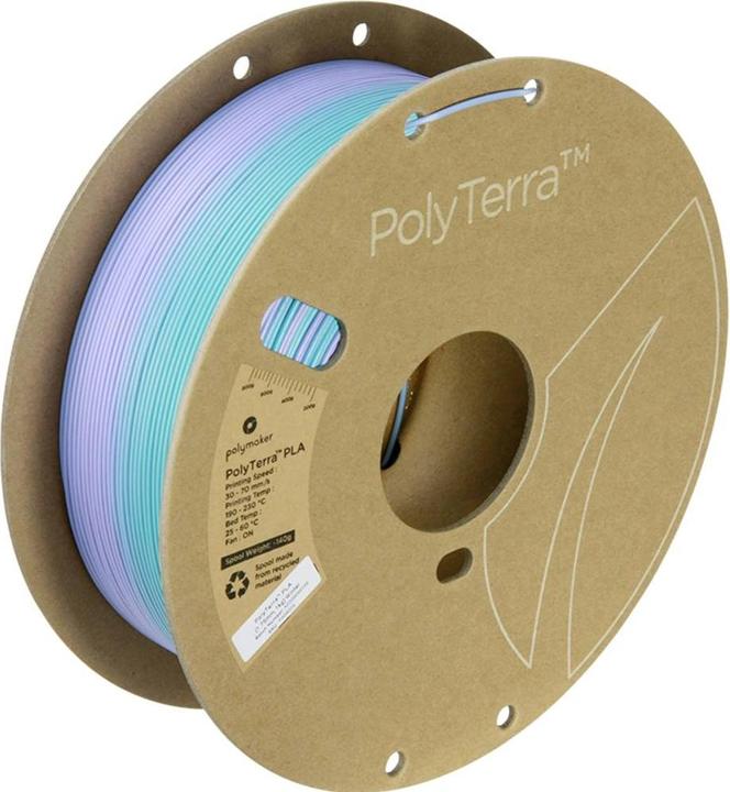 Productafbeelding Polymaker Polyterra PLA (1,75 mm, 1 kg) (PLA, 1.75 mm, 1000 g, Wit)