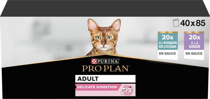 Produktbild Pro Plan Hochseefisch in Sauce (Adult, 40 Stk., 3400 g)