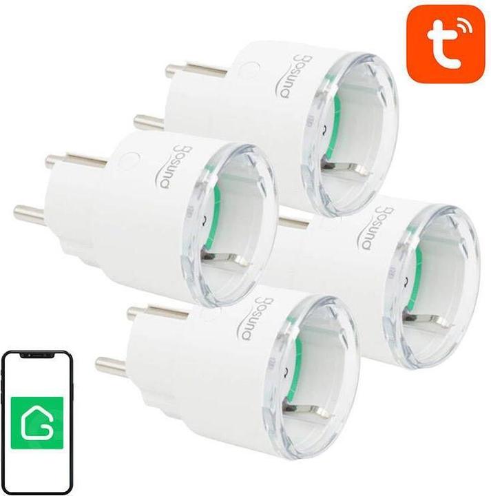 Image du produit Gosund Smart plug WiFi SP111, Tuya 4-pack