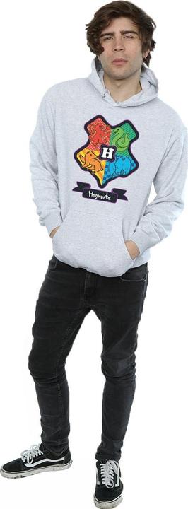 Actual product image Mens Hogwarts Junior Crest Hoodie (S)