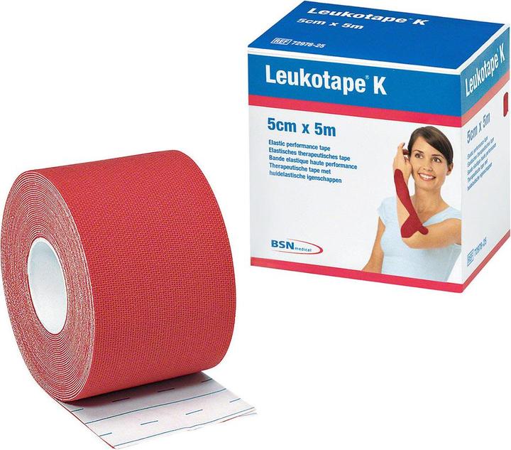 Image du produit BSN K Bandage plâtré 5mx5cm rouge (5 m)