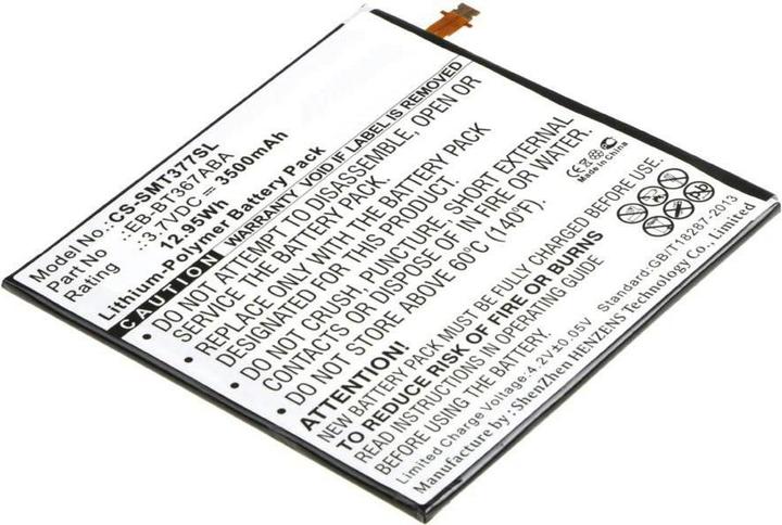 Produktbild CoreParts Battery for Samsung Tablet (Akku, Galaxy Tab E 8.0)