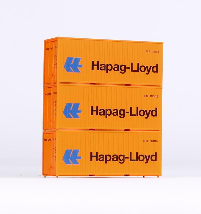 Image du produit Piko Lot de 3 conteneurs 20 Hapag Lloyd