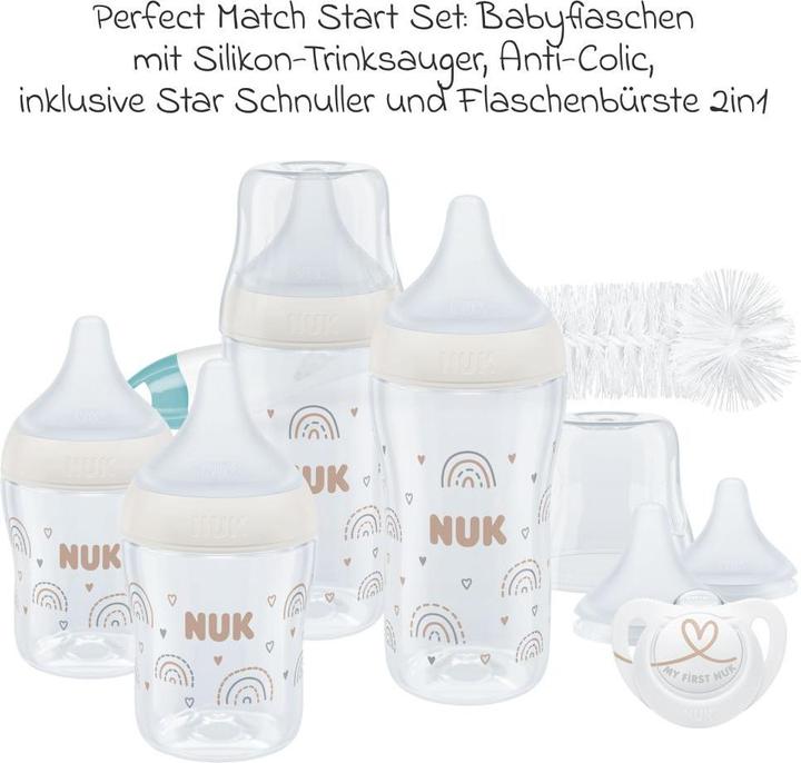 Produktbild NUK Perfect Match Start Set (260 ml)