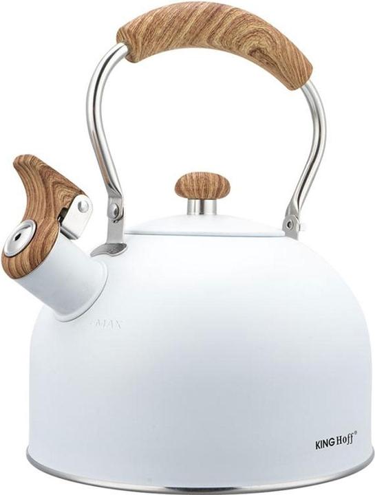 Kinghoff Wasserkessel, weiss, 2,5 l (2.50 l)