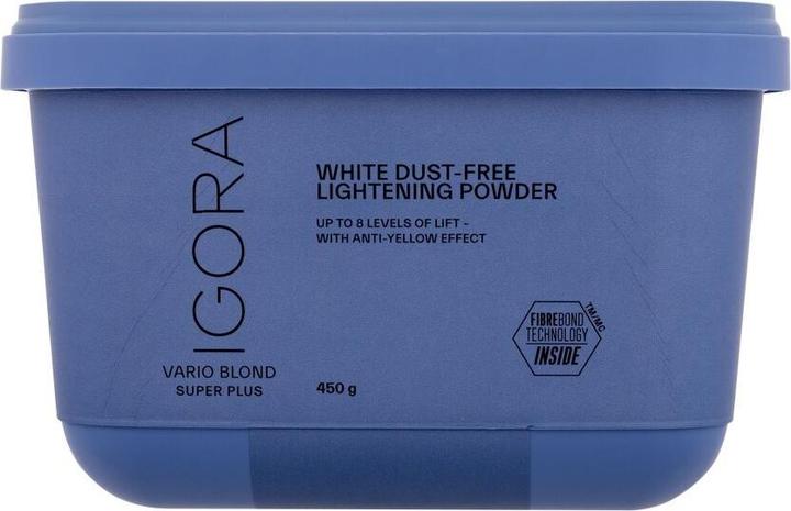 Actual product image Schwarzkopf Igora Vario Up To 8 Blond Super Plus 450G Box (450G box)