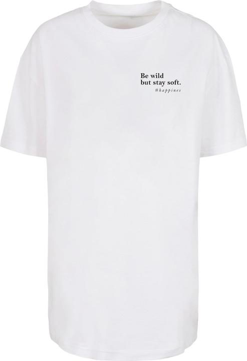 Image du produit Merchcode Ladies Happines Tee boyfriend surdimensionné - 118437 (S)