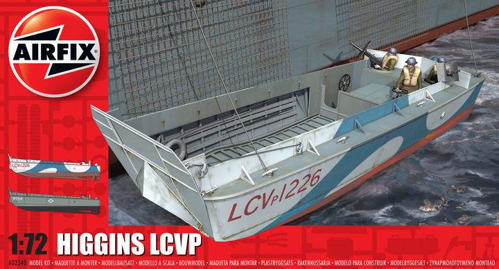 Actual product image Airfix Landing craft LCVP Higgins 1:76