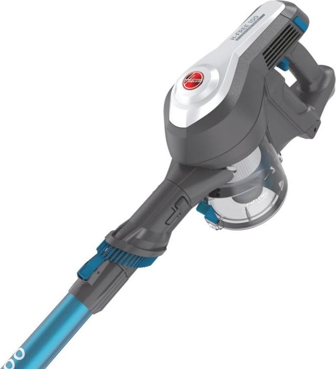 Actual product image Hoover HF122CAR 011 Battery Dry Textile Bagless 0.9 L 170 W Grey, Titanium