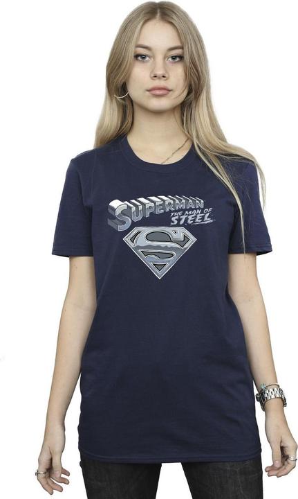 Image du produit - T-shirt SUPERMAN THE MAN OF STEEL - Femme (4XL)