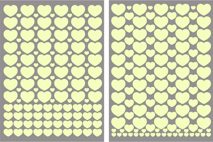 Immagine prodotto Trenddeko Cuore adesivo luminoso (21 x 21 cm)