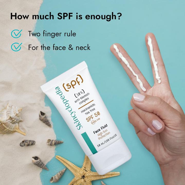 Immagine prodotto Skincyclopedia Fluido anti-macchie SPF 50 (50 ml) (Crema solare viso, SPF 50, 50 ml)