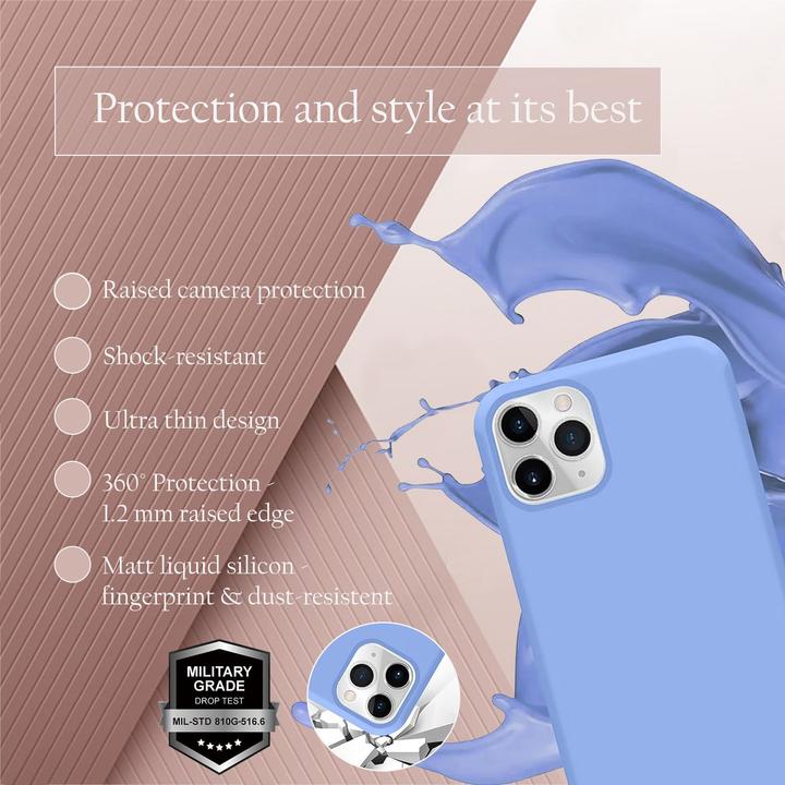 Immagine prodotto Cadorabo Copertura della cassa del silicone liquido TPU (Apple iPhone 11 Pro)