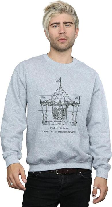 Image du produit Disney - Sweat MARY POPPINS CAROUSEL SKETCH - Homme (M)