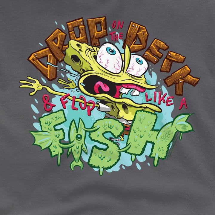 Image du produit Spongebob Squarepants - T-shirt DROP AND FLOP - Homme (S)