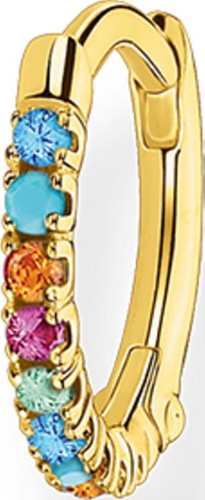Vert, Rouge, Turquoise, Orange, Bleu, Or