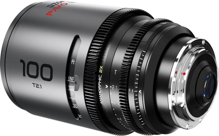 Immagine prodotto Dzofilm Kit di 6 lenti anamorfiche Pavo 2x (28/32/40/55/75/100mm T2.1/T2.4) per attacco PL/EF (S35) metriche (PL, C-mount, APS-C / DX)