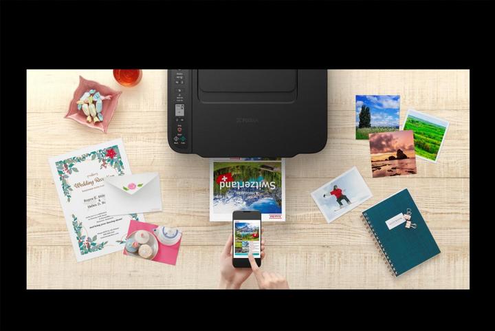 Actual product image Canon PIXMA TS3750i multifunctional system 3-in-1 black (Colour)