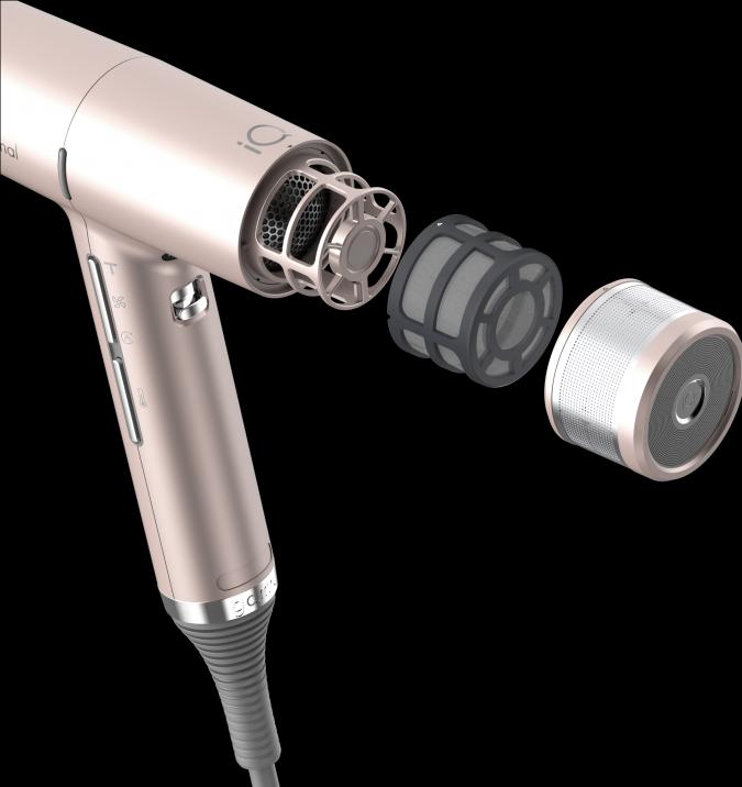 Actual product image GAMA Ga.Ma Professional - IQ2 Hair Dryer Rose