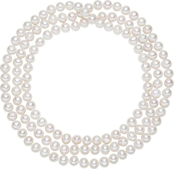 Actual product image Lulu & Jane Ladies necklace - 35306 (Freshwater cultured pearl, 90 cm)