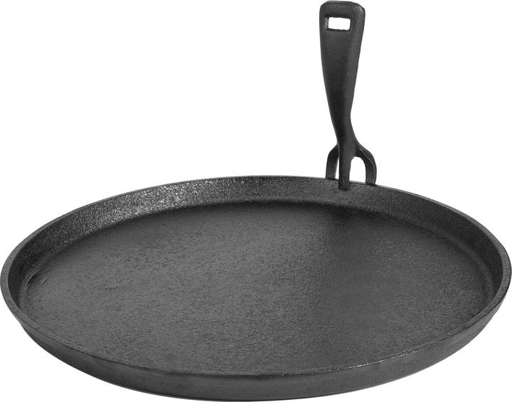 Actual product image Ibili Gusseisenplatte 26 cm Mehrzweckpfanne für alle Herdarten und Ofen (Cast iron)