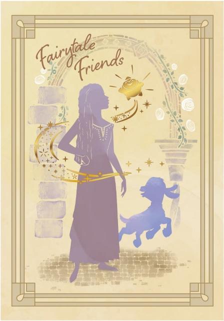 Disney Film "Wish" foil embossing notebook (A5)