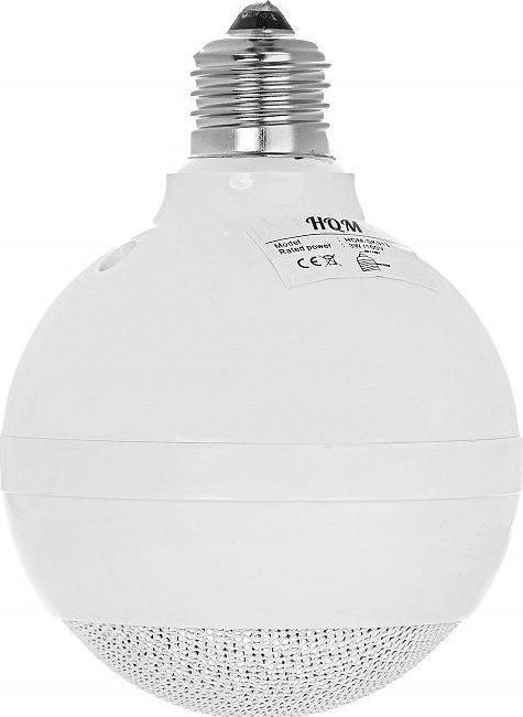Image du produit HQM Haut-parleur sphérique HQM-SK313 3W 100V fileté E27 Blanc (1 pièce)