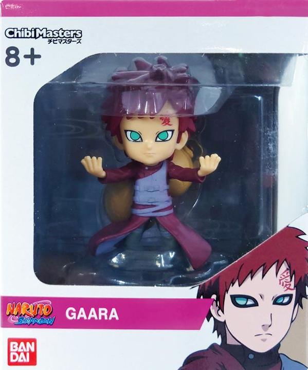 Actual product image Bandai 8 cm Chibi Figure With Naruto Base