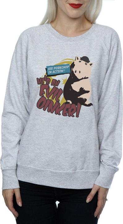 Actual product image Disney Womens/Ladies Toy Story Evil Oinker Sweatshirt (XL)