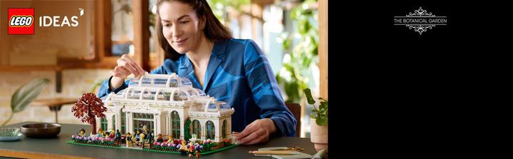 Actual product image LEGO The botanical garden (21353, LEGO Ideas, LEGO Rare Sets)