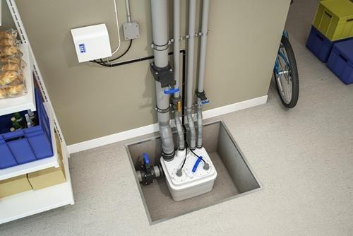 Actual product image SFA SaniCubic 1 WP wastewater lifting unit