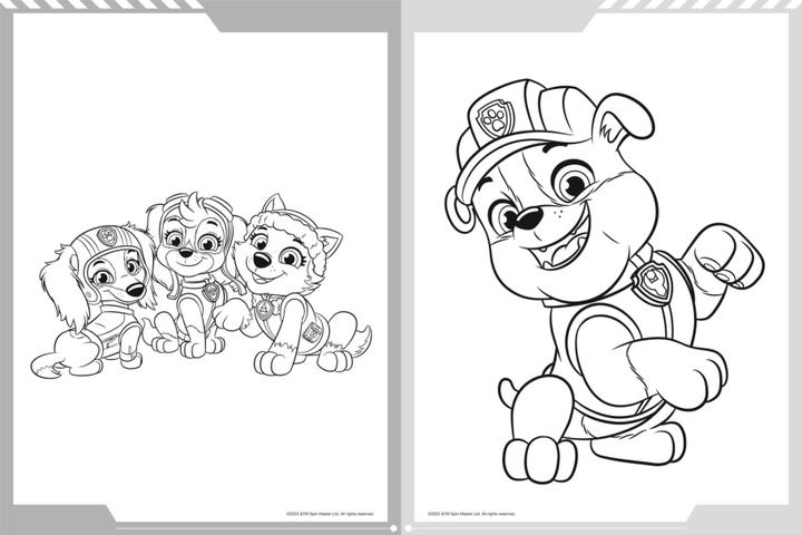 Produktbild PAW Patrol Kindergartenheft: Malspass mit den Fellfreunden
