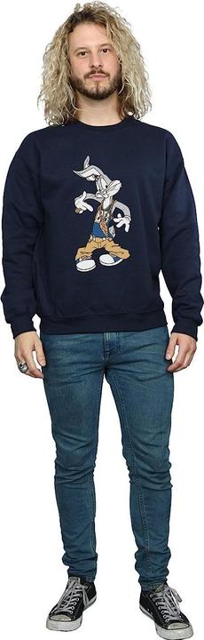 Image du produit Looney Tunes Mens Rapper Bugs Bunny Cotton Sweatshirt (XL)