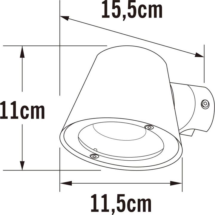Produktbild Konstsmide Trieste (GU10, IP44)