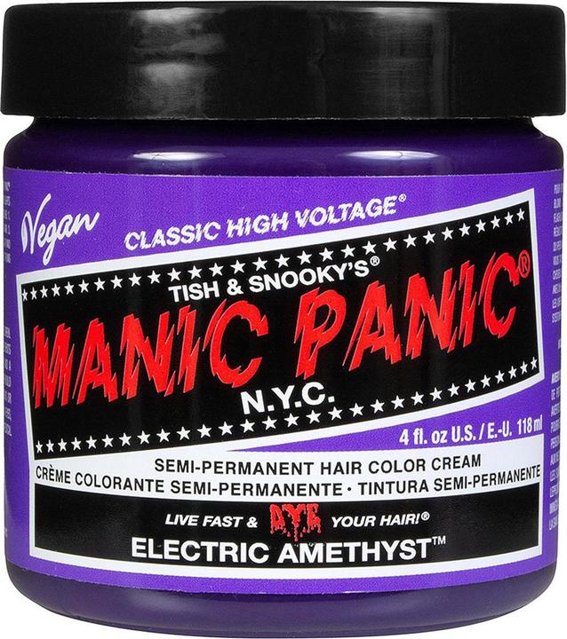 Actual product image Skybound Electric Amethyst Classic Creme Vegan Cruelty Free Purple Semi Permanent Hair Dye 118ml (Electric Amethyst)